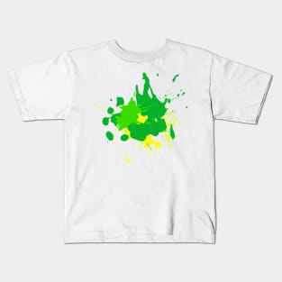 Droped colored blots Kids T-Shirt